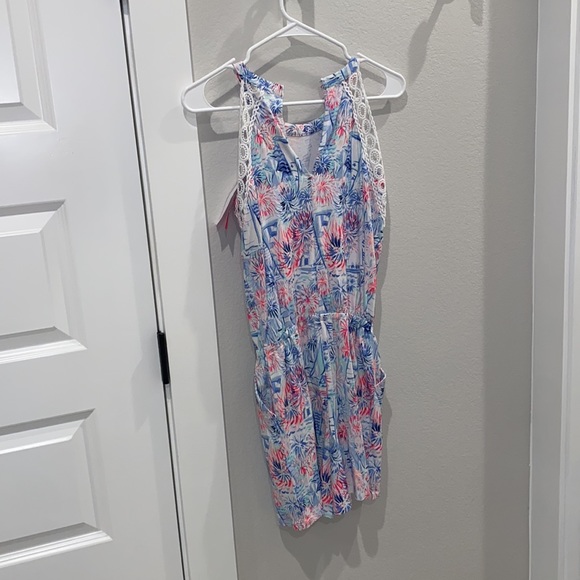 New Lilly Pulitzer One Piece Women’s Sleeveless Romper Size XXS with Pockets - Picture 12 of 17